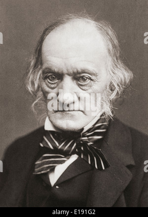 Sir Richard Owen, 1804-1892. English biologist, comparative anatomist and paleontologist. Stock Photo