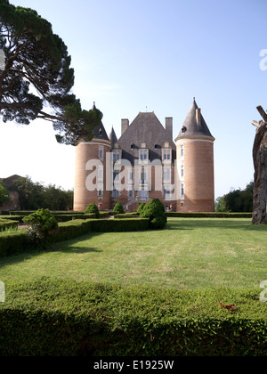 Chateau Saint Elix South of Toulouse Stock Photo