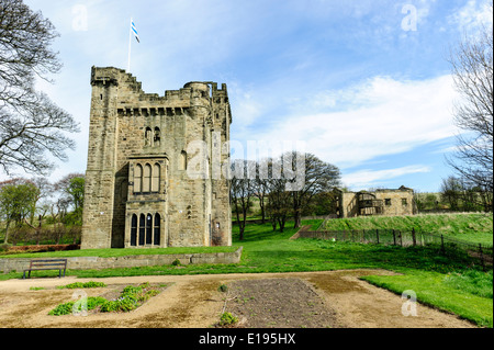 Hylton Castle Stock Photo