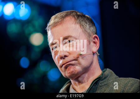 Hay on Wye, Powysn Wales, UK. 27th May 2014. Pictured: Tony Parsons at the Hay Festival Re: The Hay Festival, Hay on Wye, Powys, Wales UK. Credit:  D Legakis/Alamy Live News Stock Photo