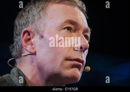 Hay on Wye, Powysn Wales, UK. 27th May 2014. Pictured: Tony Parsons at the Hay Festival Re: The Hay Festival, Hay on Wye, Powys, Wales UK. Credit:  D Legakis/Alamy Live News Stock Photo