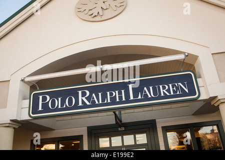 Polo Ralph Lauren outlet store at Orlando Premium Outlets Mall Stock Photo: 62060844 - Alamy