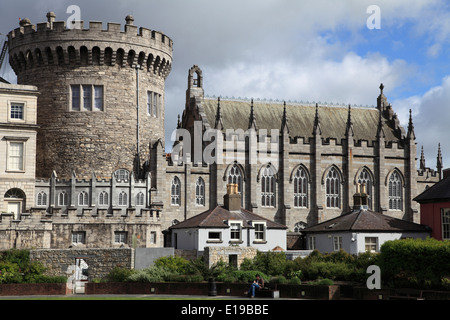 Ireland, Dublin, Castle, Record Tower, Stock Photo