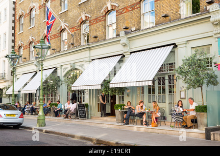 Charlotte Street Hotel, Fitzrovia, London, England, UK Stock Photo