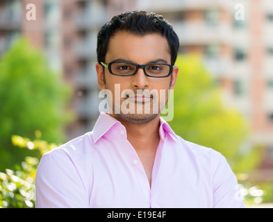 Headshot handsome man Stock Photo