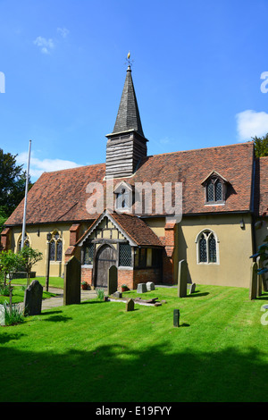 St Giles' Church, Ickenham, London Borough of Hillingdon, Greater London, England, United Kingdom Stock Photo
