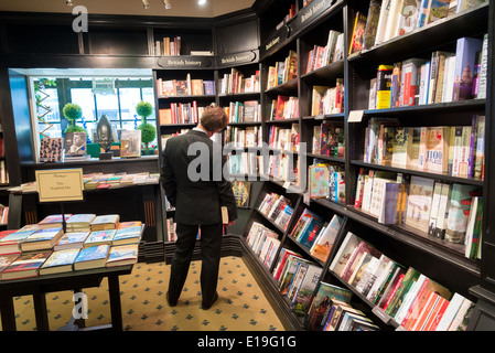 Hatchards, the oldest bookshop in the UK, London, England Stock Photo
