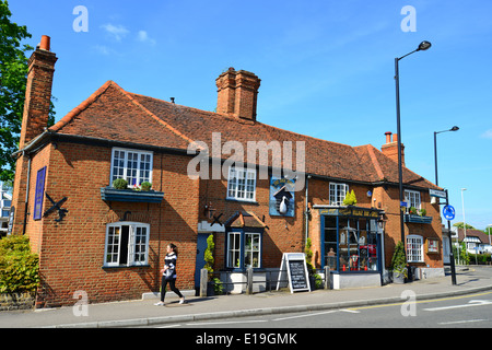 The Duck House restaurant, High Street, Ruislip, London Borough of Hillingdon, Greater London, England, United Kingdom Stock Photo