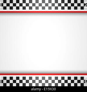 Racing square background, vector illustration template 10eps Stock Vector