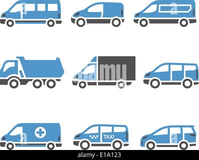 Transport Icons - A set of sixth Stock Vector