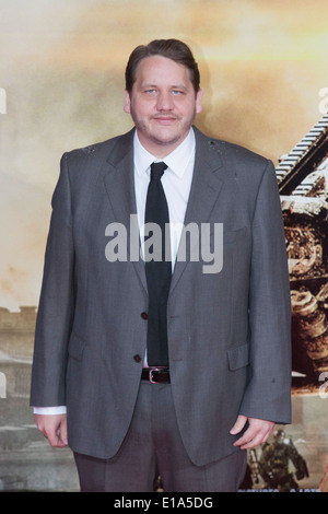 Actor Tony Way attends the 'Edge of Tomorrow' movie premiere at the BFI IMAX cinema in London Stock Photo