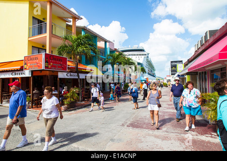 Cruise Ships at Heritage Quay, St John, Antigua Stock Photo