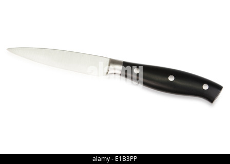 Kitchen knife isolated on a white background Stock Photo