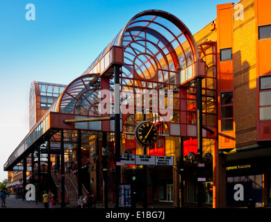 Exterior of the Harlequin Theatre and Cinema a theatre, cinema and conference centre in Redhill, Surrey, United Kingdom. Stock Photo