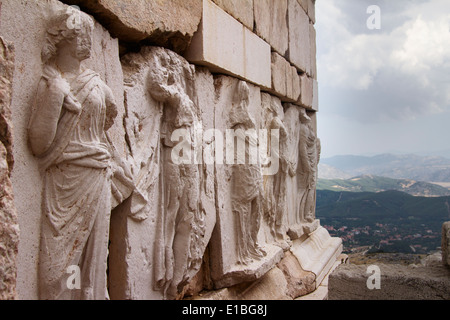 Turkey Pisidia Isparta Ağlasun Sagalassos Roman Roma Archeological Ruins View Panorama Sunset Roman Empire Archaeological Site S Stock Photo