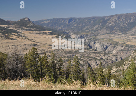 along-chief-joseph-scenic-byway-at-dead-indian-pass-october-2010-by-joni-packard Stock Photo