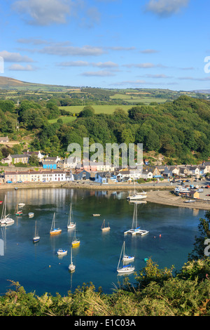 Lower Town Fishguard Pembrokeshire Wales Stock Photo