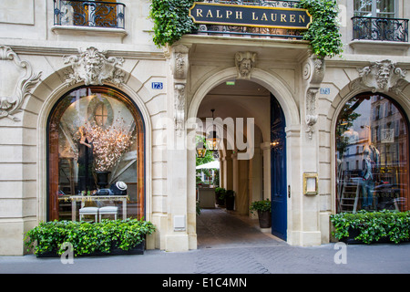 Ralph Lauren's Restaurant in Paris