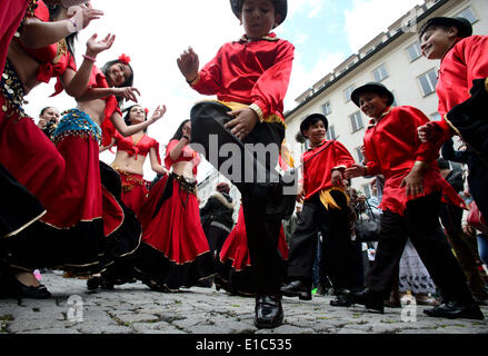 Prague, Czech Republic. 30th May 2014. The World Roma festival Khamoro, Prague, Czech Republic on May 30, 2014. (CTK Photo/Michal Kamaryt/Alamy Live News) Stock Photo