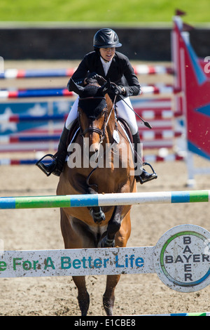 HITS on the Hudson Show Jumping, Saugerties, NY Stock Photo