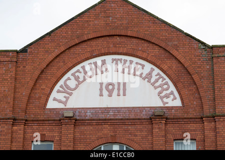 Front of Lyceum Theatre Crewe Cheshire England United Kingdom Stock Photo