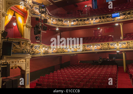 Auditorium  Lyceum Theatre Crewe Cheshire England United Kingdom Stock Photo