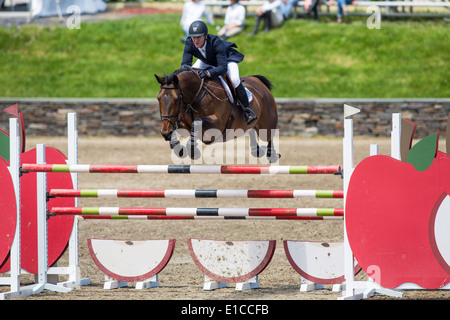 HITS on the Hudson Show Jumping, Saugerties, NY Stock Photo