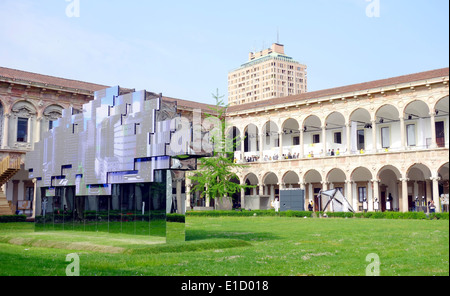 State University Studies, Milan, Italy Stock Photo - Alamy