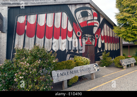 Elk203-1245 Canada, British Columbia, Vancouver Island, Tofino, Eagle Aerie Gallery Stock Photo