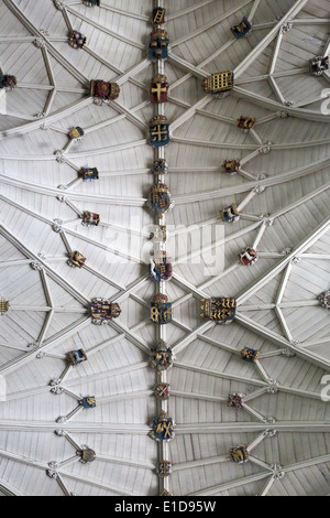 interior views of winchester cathedral hampshire Stock Photo