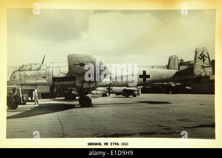 Heinkel, He 219, Uhu Stock Photo