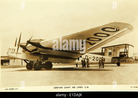 Junkers, G.38 Stock Photo