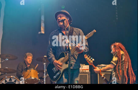 Wychwood Festival, Cheltenham, UK. 31st May, 2014. The Levellers at 10th Wychwood Festival Cheltenham UK. Credit:  charlie bryan/Alamy Live News Stock Photo