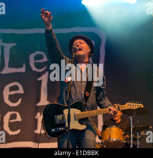 Wychwood Festival, Cheltenham, UK. 31st May, 2014. The Levellers at 10th Wychwood Festival Cheltenham UK. Credit:  charlie bryan/Alamy Live News Stock Photo