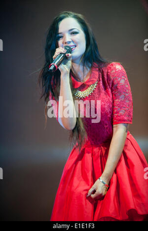 Liverpool, UK. 31st May, 2014. Tish at the  Girl guiding BIG GIG Liverpool Echo Arena  31st may 2014 Credit:  brian jordan/Alamy Live News Stock Photo