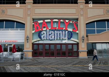 A view of the Bally's casino in Atlantic City, New Jersey Stock Photo
