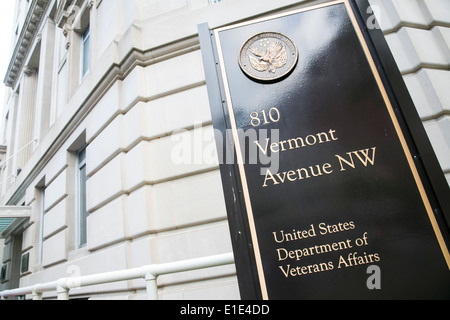 The headquarters of the Department of Veterans Affairs in downtown Washington, DC. Stock Photo