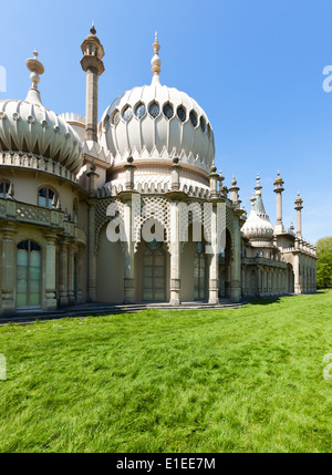 East side of the Royal Pavilion at Brighton, East Sussex, UK Stock Photo