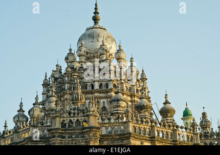 Tomb of Mahabat Khan part of  Mohabbat Maqbara Palace from nineteen century ,Junagadh , Gujarat , India. Stock Photo