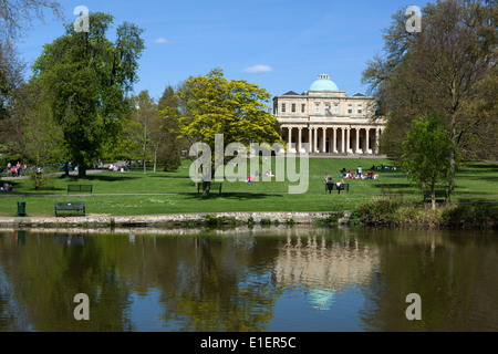 Pittville Pump Room in Pittville Park Stock Photo