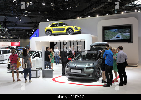 New Citroen C4 Cactus at the AMI - Auto Mobile International Trade Fair on  June 1st, 2014 in Leipzig, Saxony, Germany Stock Photo - Alamy