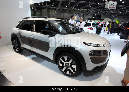 New Citroen C4 Cactus at the AMI - Auto Mobile International Trade Fair on  June 1st, 2014 in Leipzig, Saxony, Germany Stock Photo - Alamy