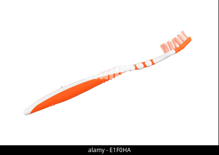 toothbrush isolated on a white background Stock Photo
