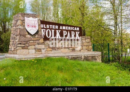 Ulster American Folk Park, Omagh, Northern Ireland. Stock Photo