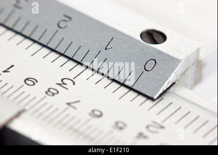 dial vernier calipers macro Stock Photo - Alamy