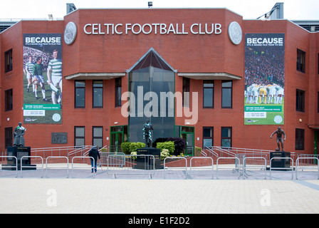 Main Stand Facade Celtic Park Glasgow Scotland Stock Photo