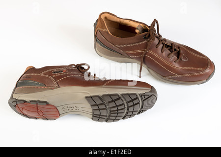 karakter Hovedgade pille Clarks active air vent shoes with air-pump fitted into the heels Stock  Photo - Alamy