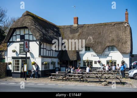 The Red Lion Avebury Wiltshire Stock Photo