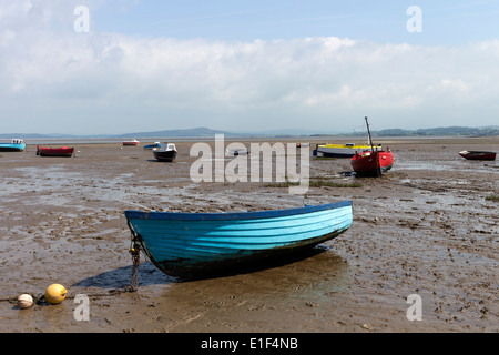 fishing boats tide low martins brunswick mud st alamy morecambe lancaster bay