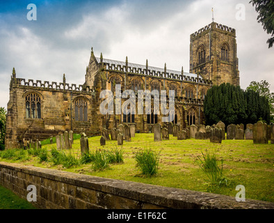 St Mary's Church, Thirsk. Stock Photo